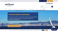 Desktop Screenshot of neptuno.es